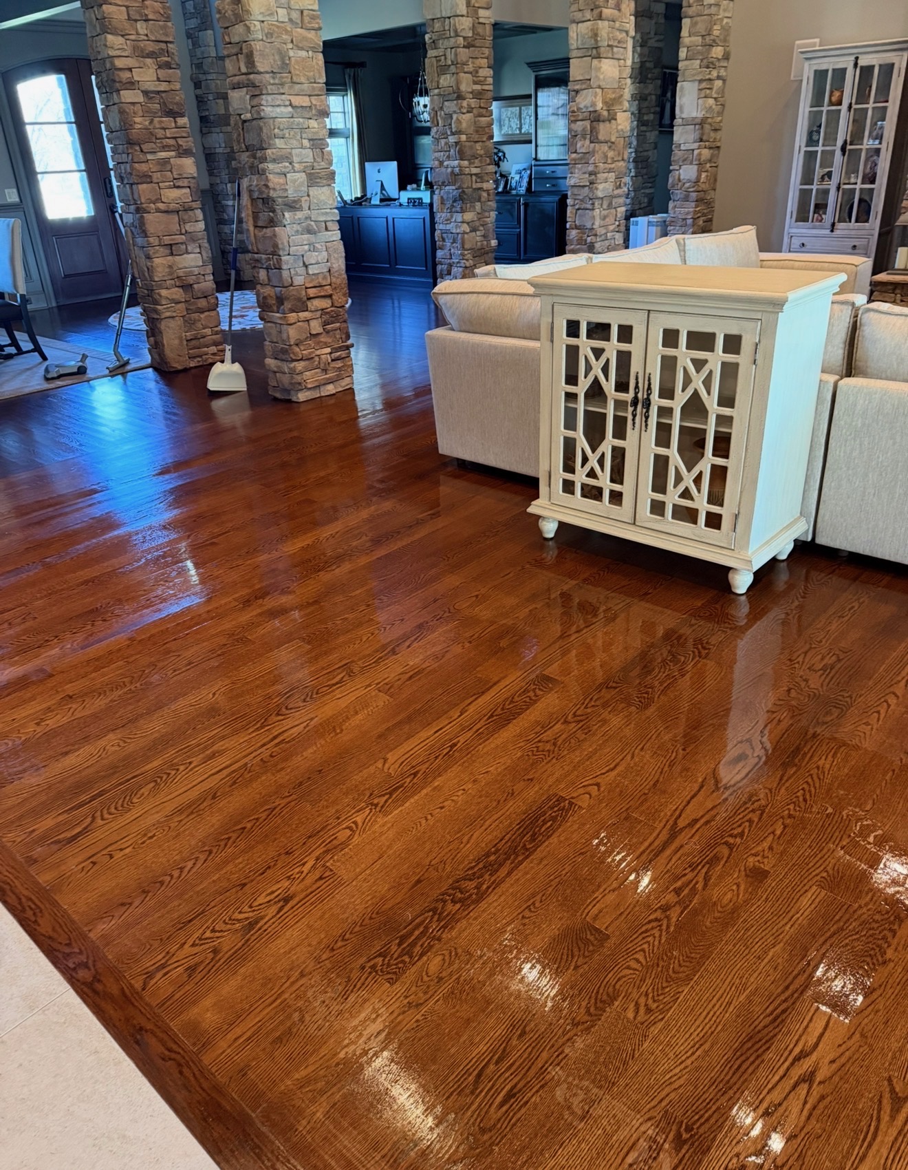 Clean Living Room